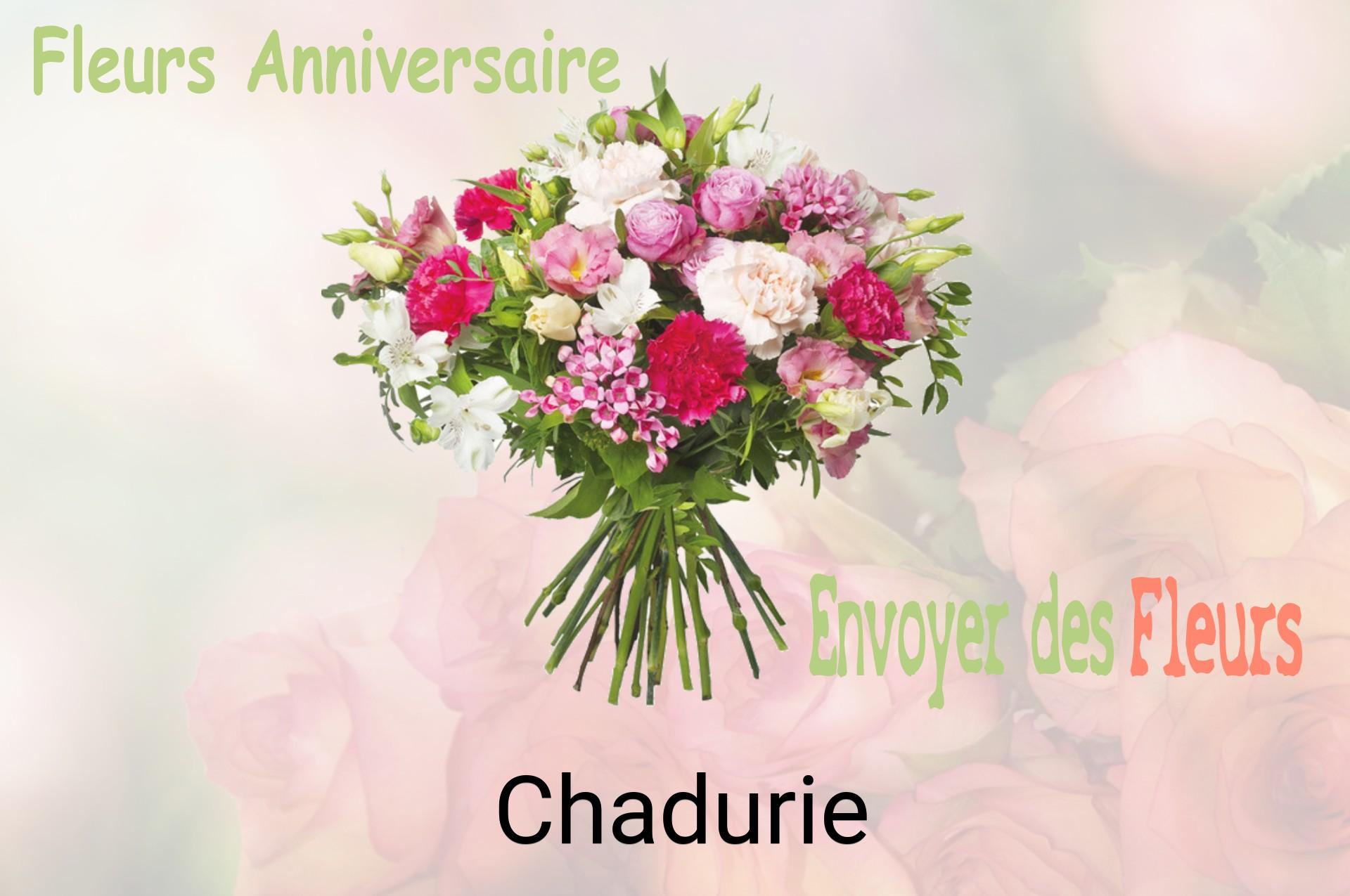 Bouquet de fleurs d’anniversaire livré à Chadurie