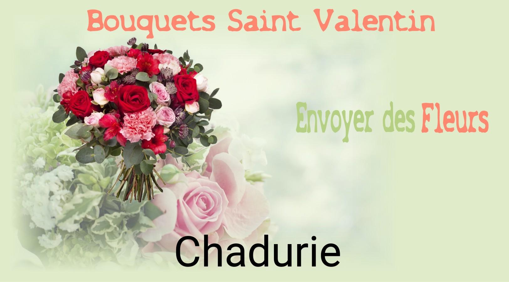Roses de Saint-Valentin livrées à Chadurie